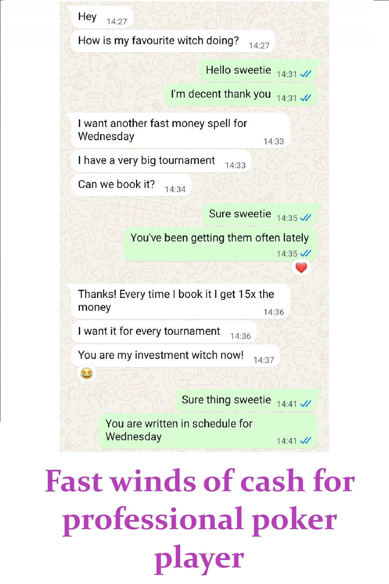 client testimonial about money spell leading to increased earnings and financial success